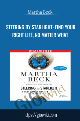 Steering by Starlight: Find Your Right Life, No Matter What - Martha Beck