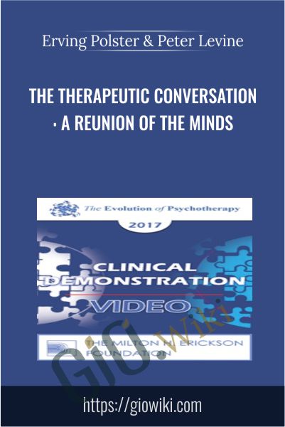 The Therapeutic Conversation: A Reunion of the Minds - Erving Polster & Peter Levine