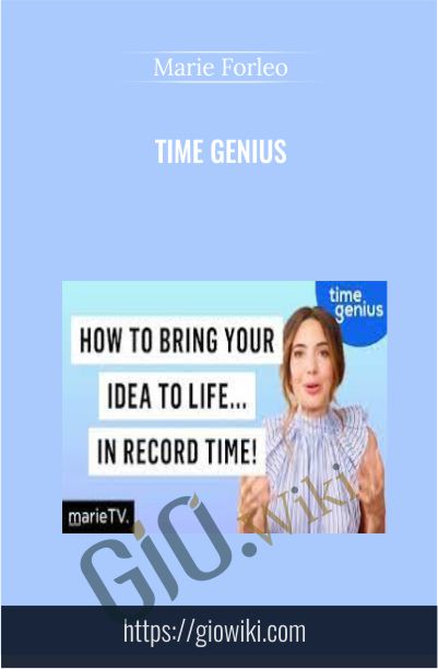 Time Genius by Marie Forleo