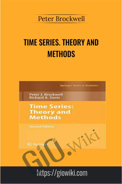 Time Series - Theory and Methods - Peter Brockwell