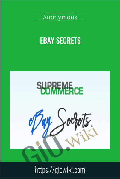 Secrets to eBay Dropshipping