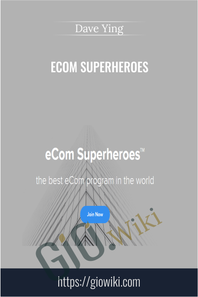 eCom Superheroes - Dave Ying