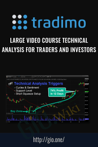 Large Video Course Technical Analysis for traders and investors – Tradimo