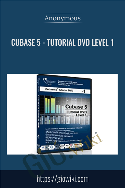 Cubase 5 - Tutorial DVD Level 1