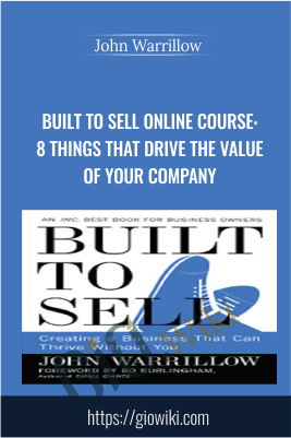 Built to Sell Online Course - John Warrillow