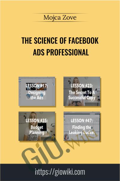 The Science of Facebook Ads Professional – Mojca Zove