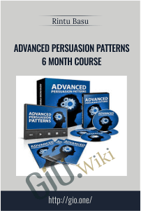 Advanced Persuasion Patterns 6 month course – Rintu Basu