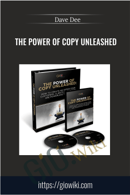 The Power Of Copy Unleashed – Dave Dee